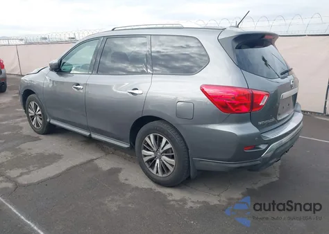 2017 Nissan Pathfinder Sl из США, поврежденный, VIN 5N1DR2MM8HC686391